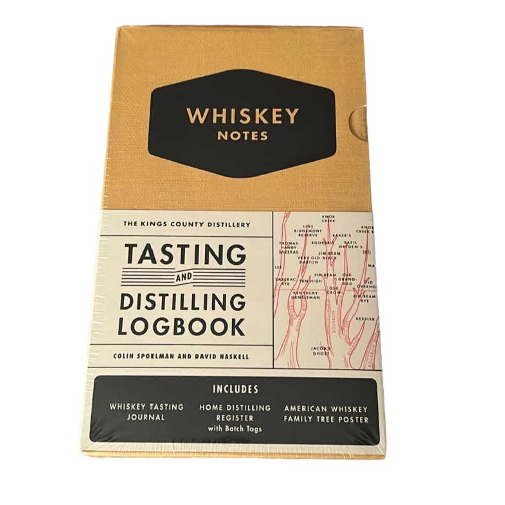 The Kings County Distillery Whiskey Notes Tasting & Distilling Logbook Spoelman